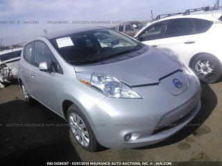 NISSAN LEAF S/SV/SL, 2016